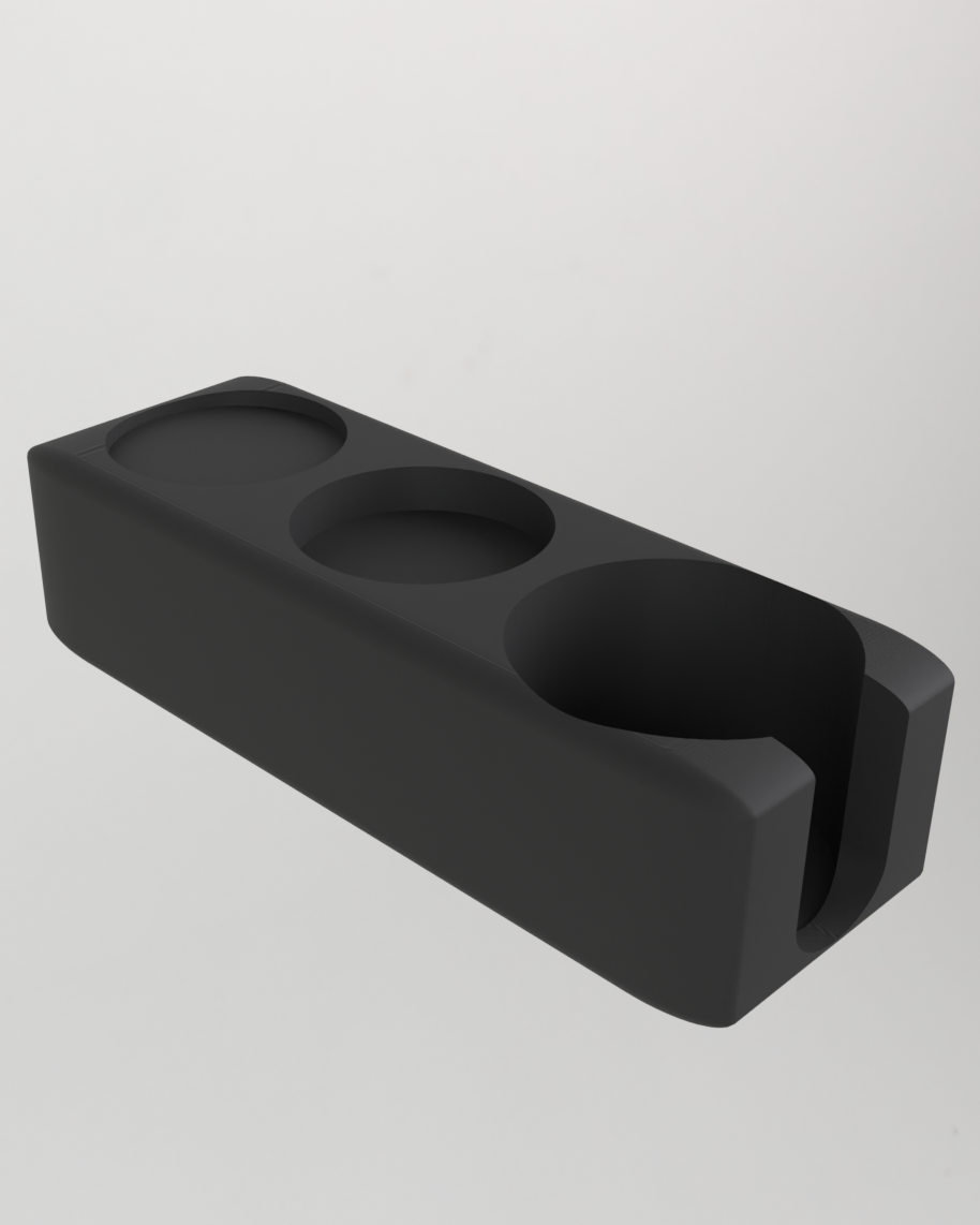 Standaard voor filterhouder met houder voor tamper en leveler – 51 mm
