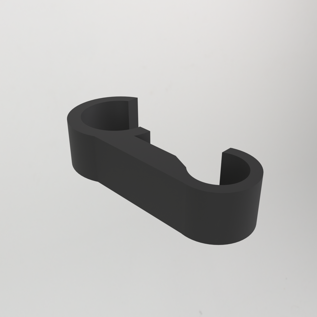 Jassenhaak voor buizen met klikmontage voor buizen van 22 mm / 7/8"
