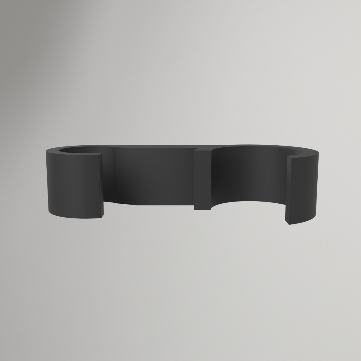 Jassenhaak voor buizen met klikmontage voor buizen van 22 mm / 7/8"