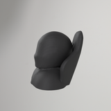 Schippersfiguur met stoel voor radiografisch bestuurbare boten