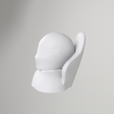 Schippersfiguur met stoel voor radiografisch bestuurbare boten