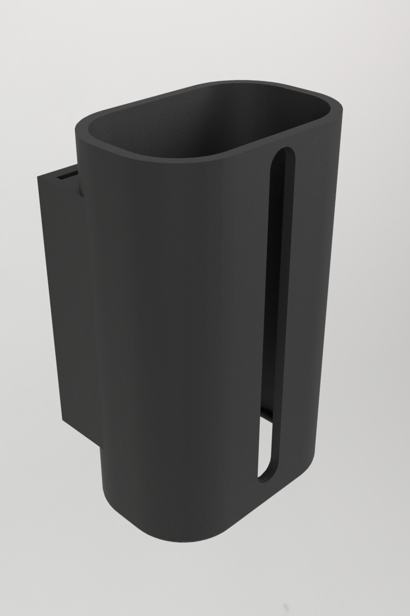 Batterijhouder en kabelopwinder voor de DJI Goggles fat strap