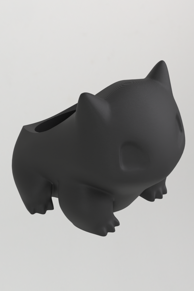Bulbasaur-bloempot – gedetailleerde Pokémon-pot