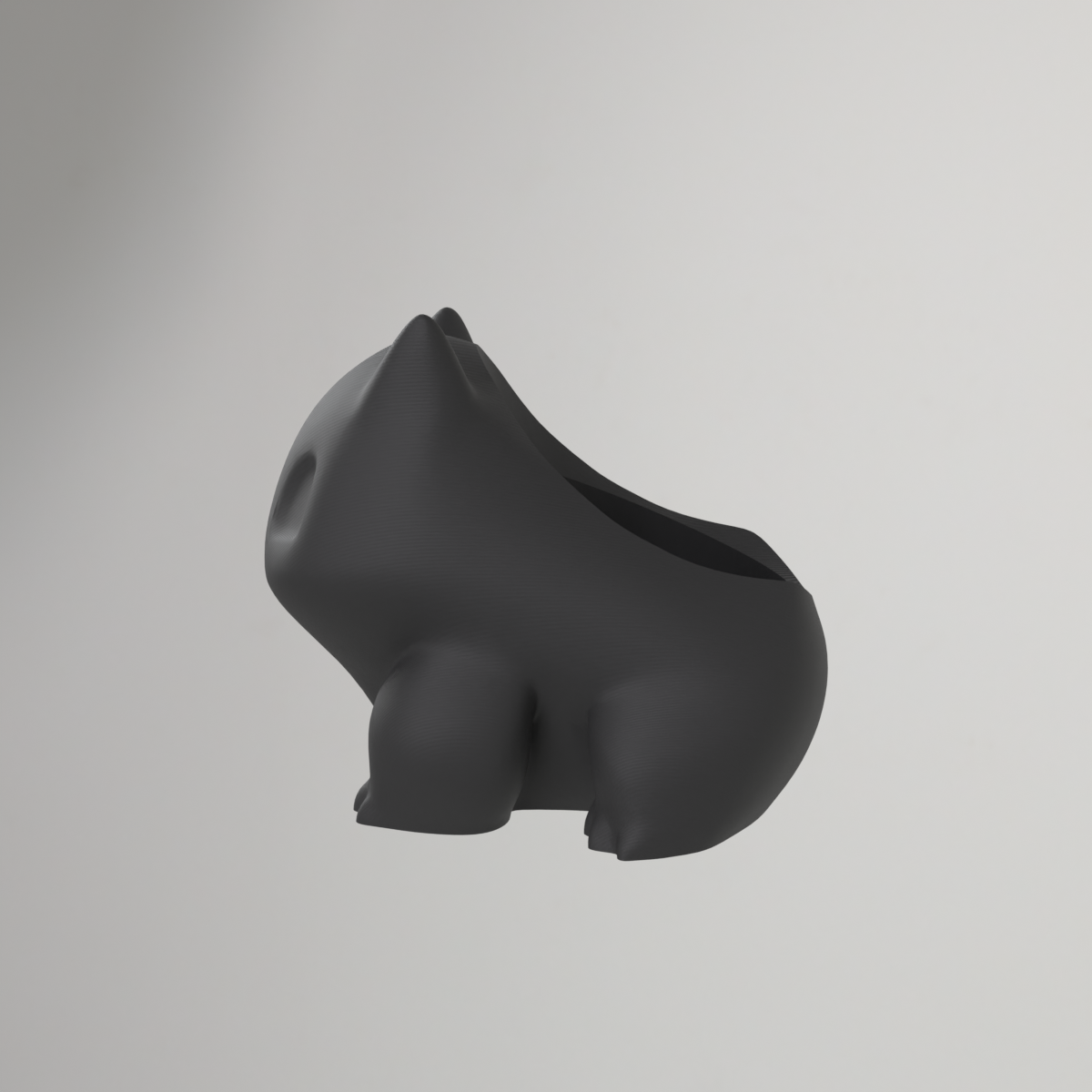 Bulbasaur-bloempot – gedetailleerde Pokémon-pot