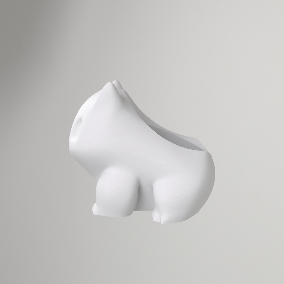 Bulbasaur-bloempot – gedetailleerde Pokémon-pot