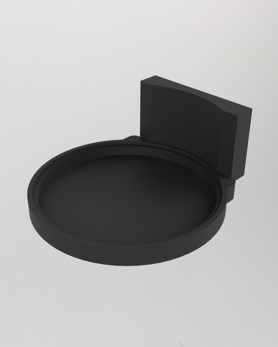 Lage lekbak voor DeLonghi Nespresso Essenza Plus voor grote mokken