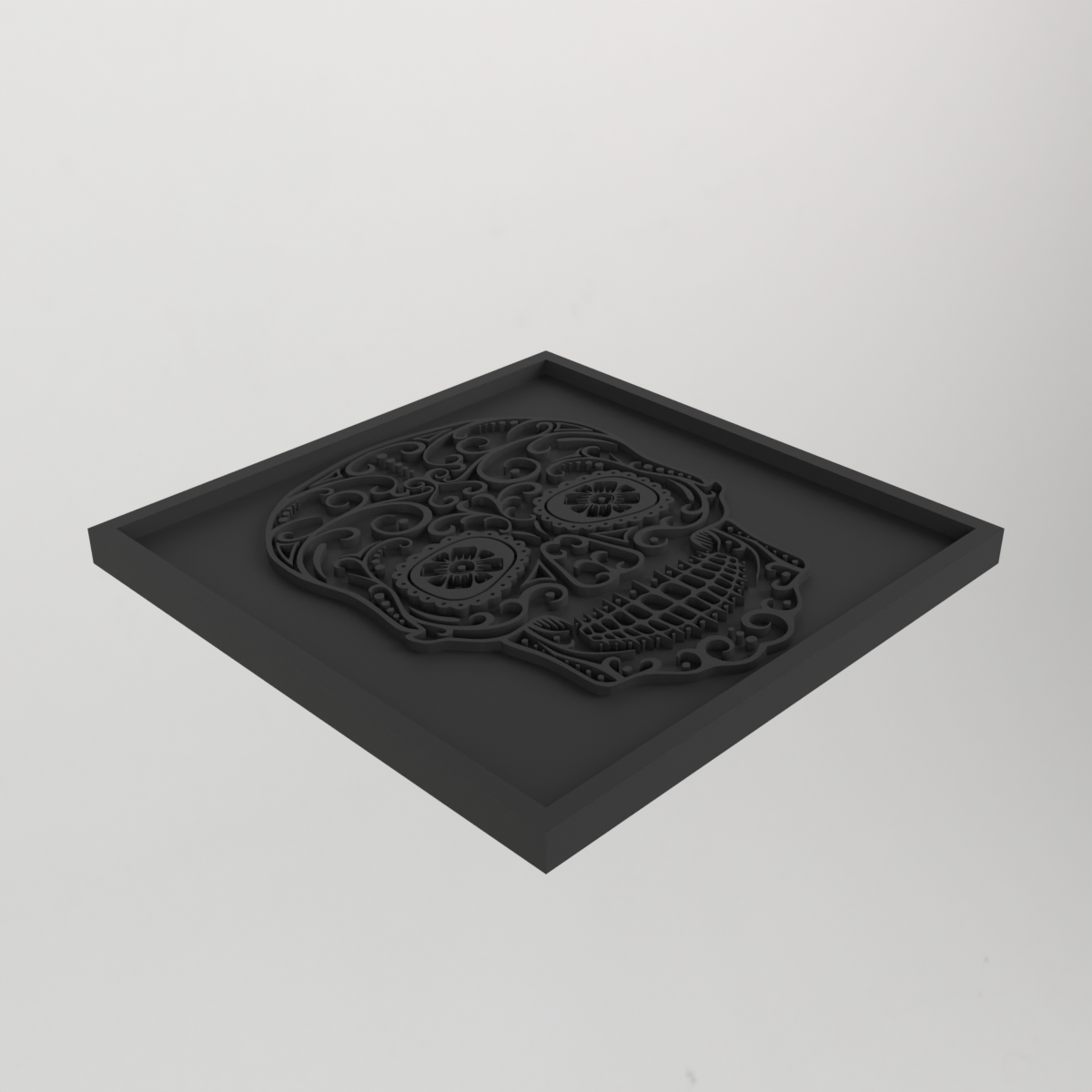 Decoratief suikerschedelfiguurtje voor Día de los Muertos, nr. 22