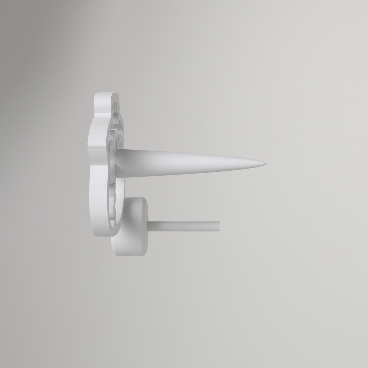Garenhouder met doodshoofd – decoratieve draaibare garenhouder