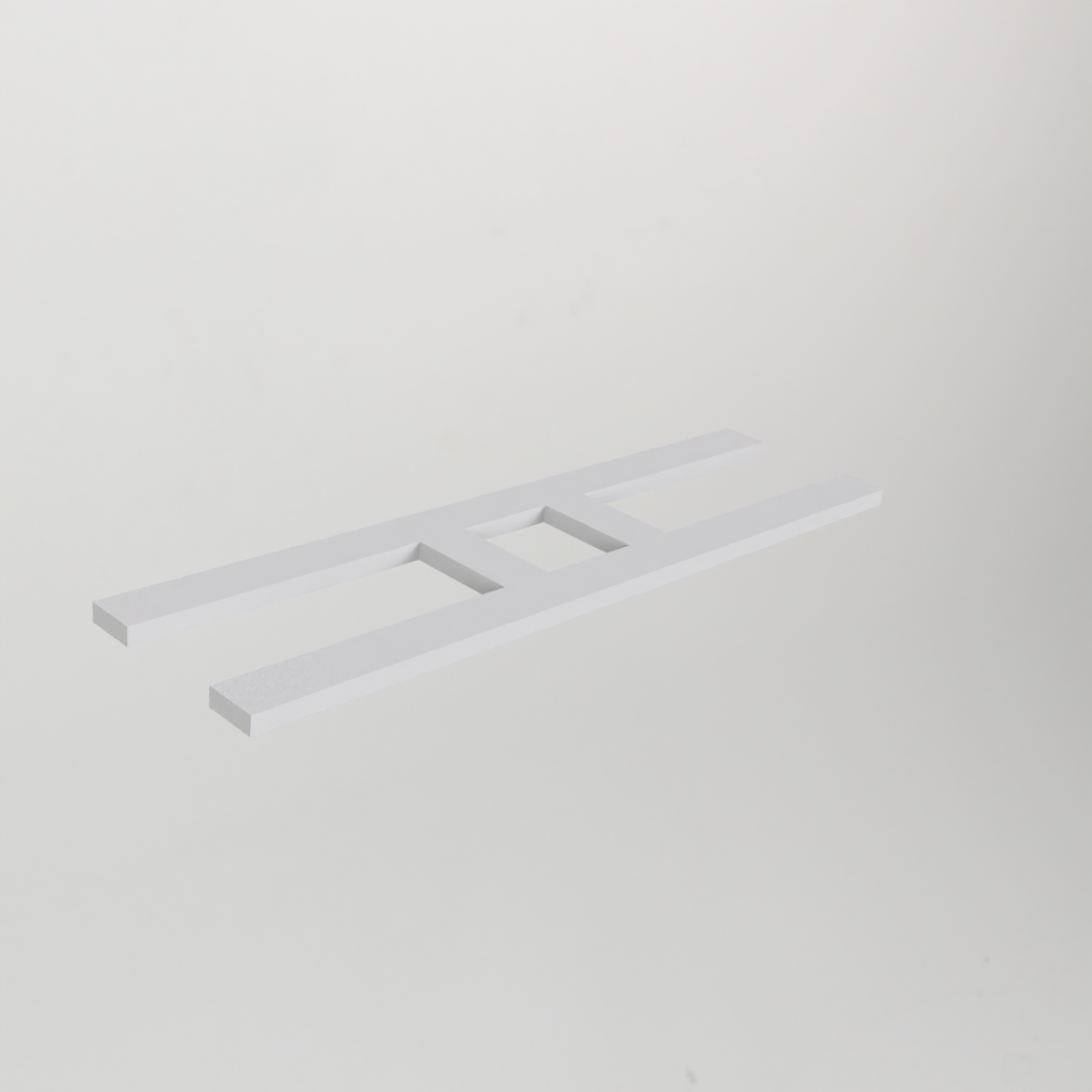 Vrijstaande 3D-geprinte standaard voor akoestische gitaar