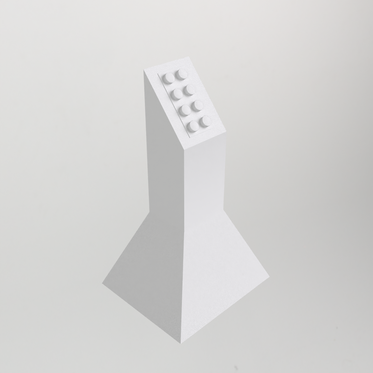 Displaystandaard voor LEGO-minispaceshuttle (31134)