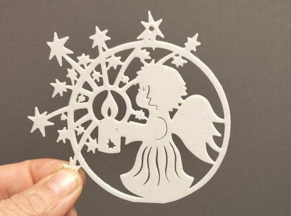 Engel als kerstboomversiering