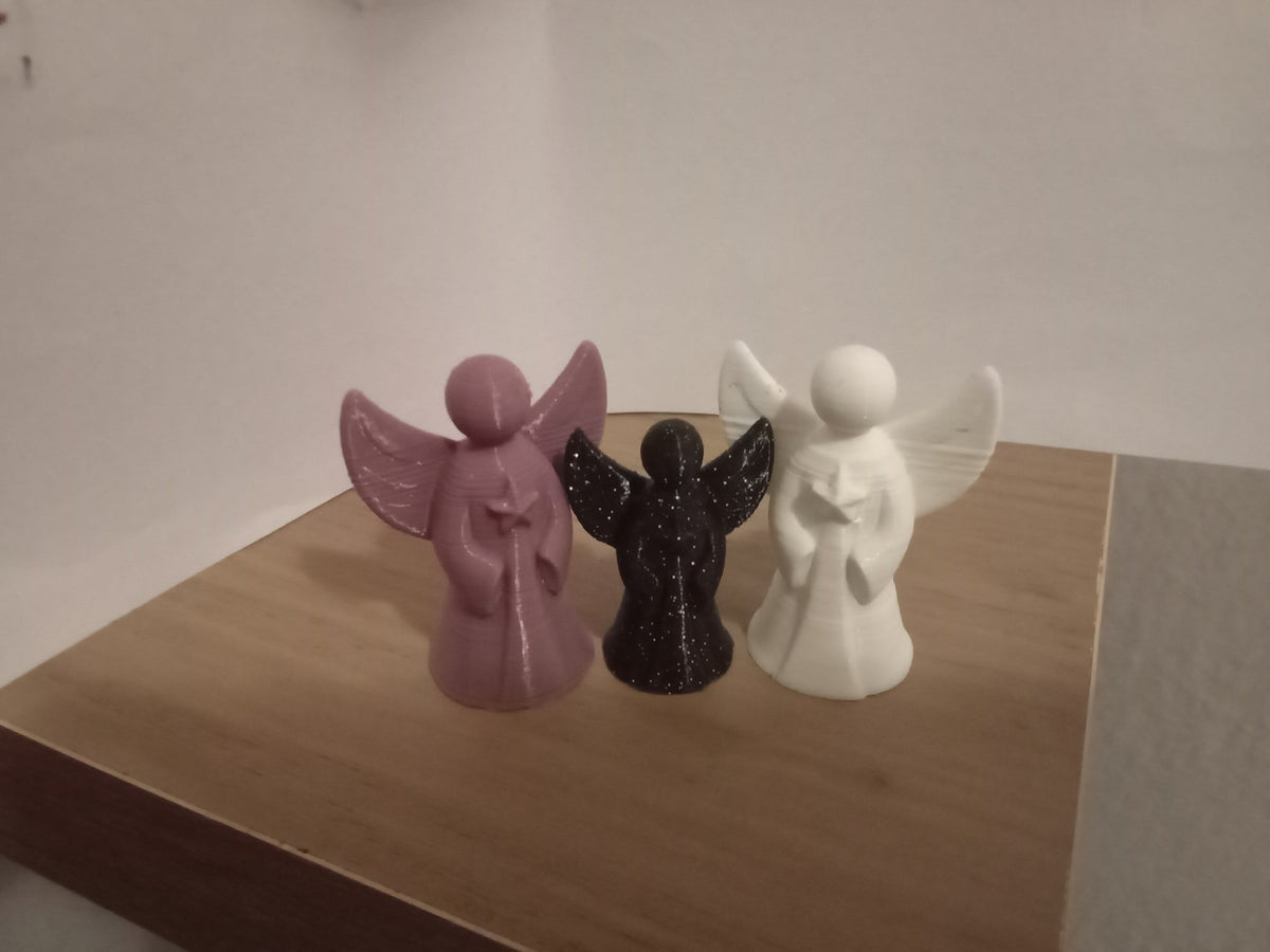 Engeltje van ca. 5 cm als kerstboomversiering