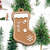 Kerstcadeaulabels met naam – peperkoekstijl