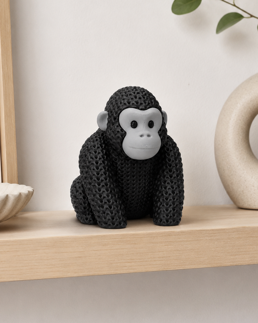 Figuur gorilla – Mooie decoratie voor op de plank