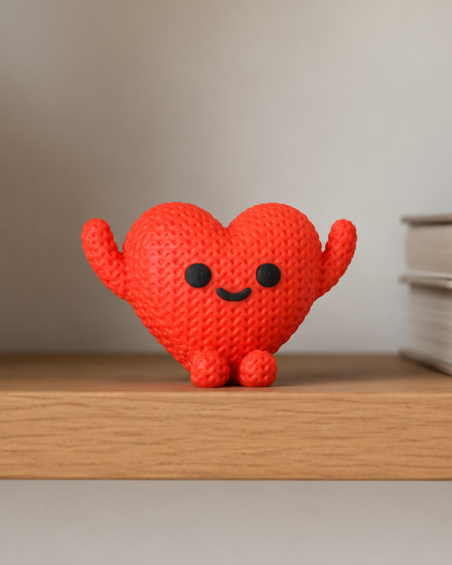 Figuur hartje – Lief cadeau voor Valentijnsdag