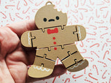 Beweegbaar peperkoekmannetje als flexi-figuur