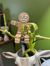 Peperkoekmannetje-figuur met beweegbare segmenten