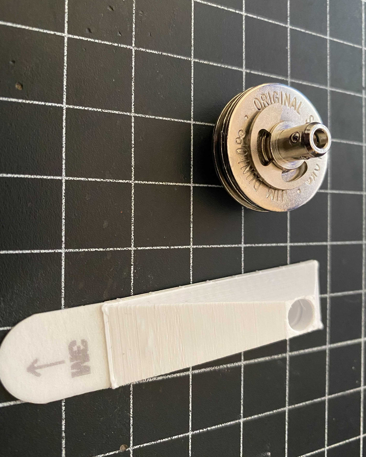 Ophanging voor gitaarbanden met dock voor Dunlop-strap locks