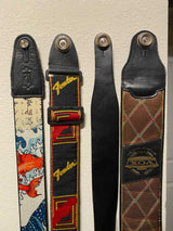 Ophanging voor gitaarbanden met dock voor Dunlop-strap locks
