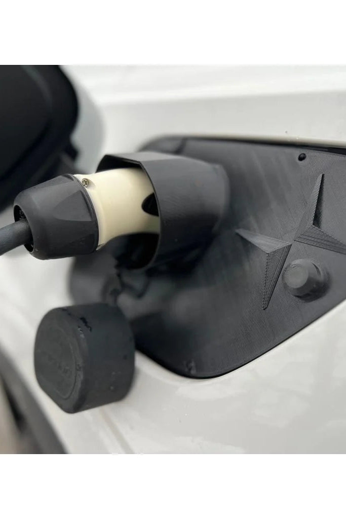 Polestar 2 laadpoortkapje – bescherming tegen sneeuw en ijs