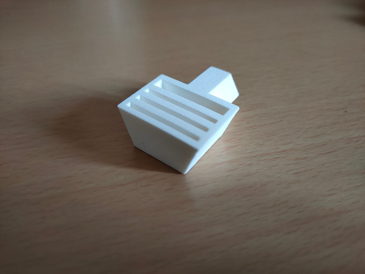 Plectrumhouder voor honeycomb-opbergwand