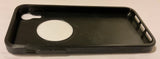 Hoesje voor iPhone XR met de platte randen van de iPhone 12