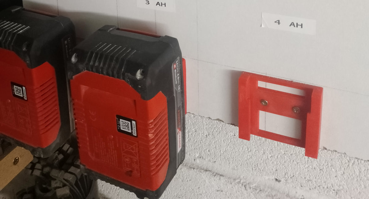 Einhell Power X-Change 18V-accuhouder voor aan de wand