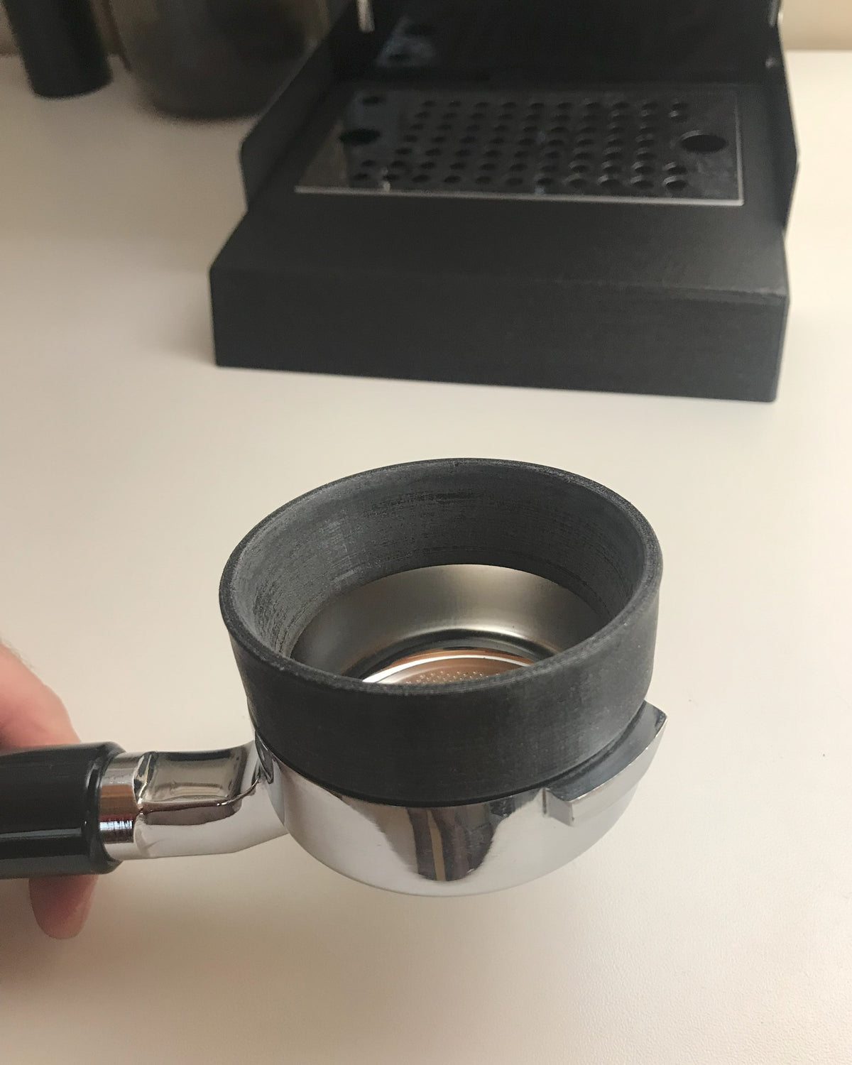 58 mm doseertrechter voor espresso – precies en zonder morsen