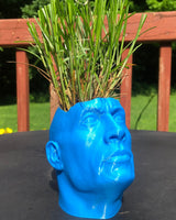 The Rock-bloempot in de vorm van Dwayne Johnson