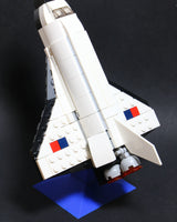 Displaystandaard voor LEGO-minispaceshuttle