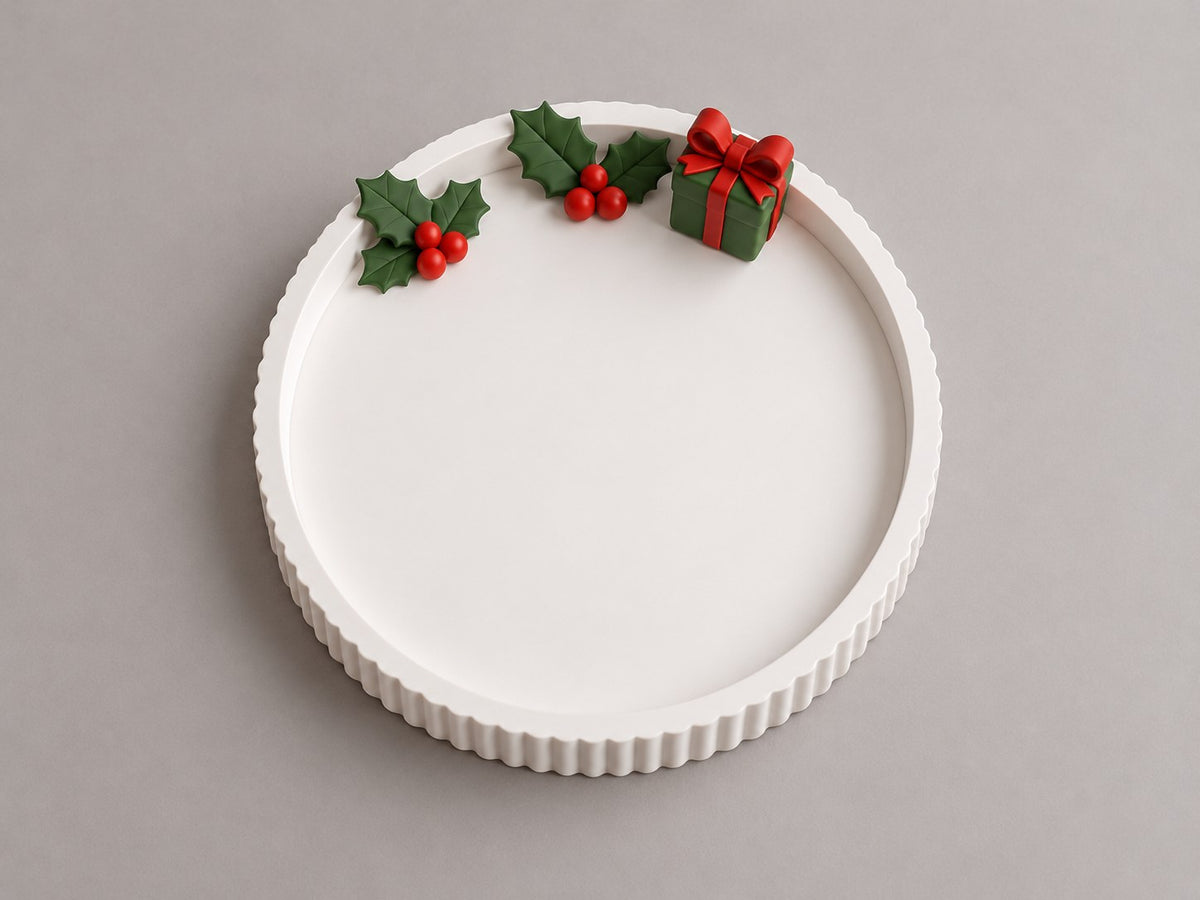 Klein kerstschaaltje voor sieraden en kleine spulletjes