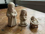 Kerststal met Jozef, Maria en het kindje Jezus