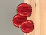 Kerstbal met spiraal in 50, 60 of 70 mm