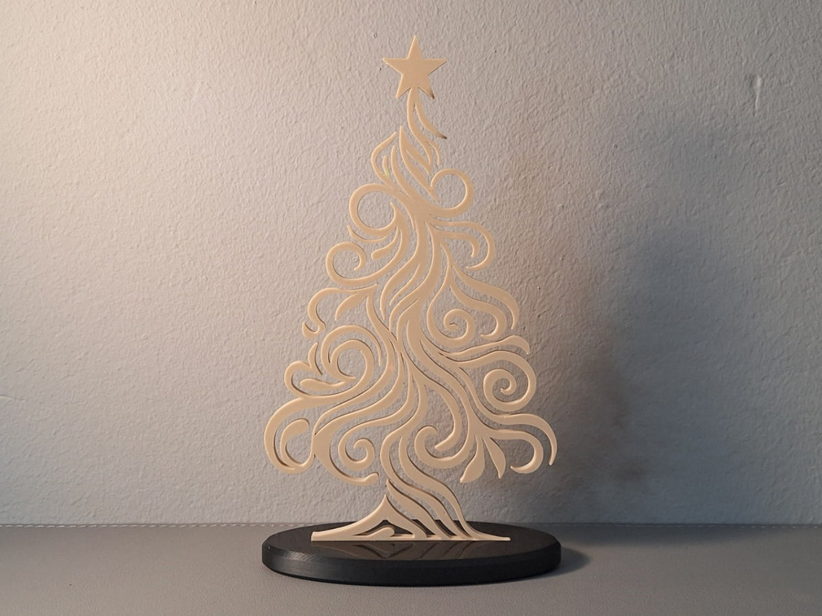 Modern abstract kerstboomfiguurtje