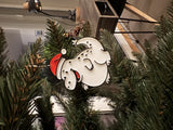 Klein dinosaurusje als kerstboomversiering
