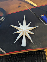 Kerstboomster met tien punten