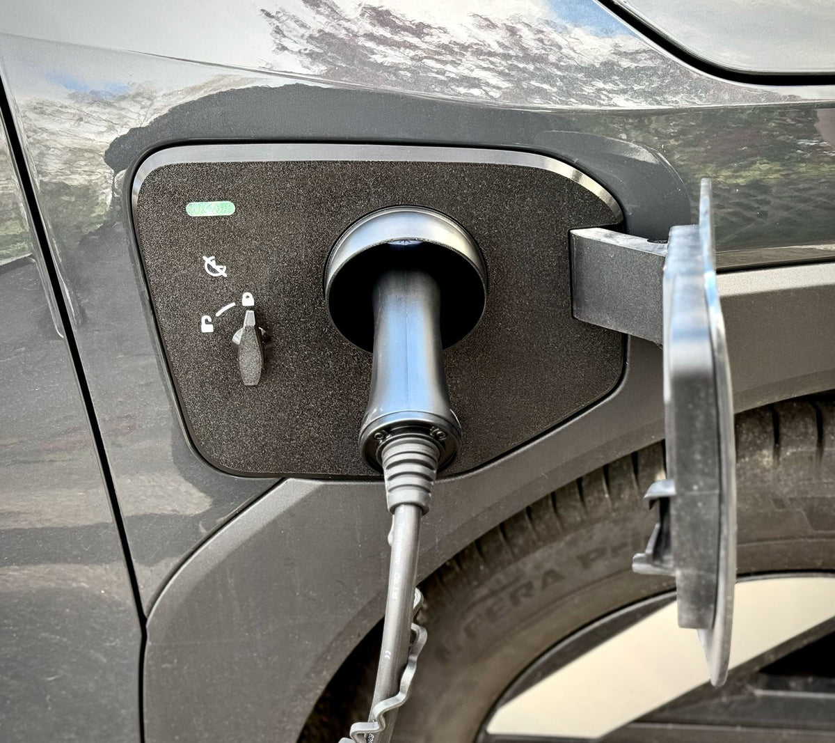 Laadpoortkap voor Kia EV4
