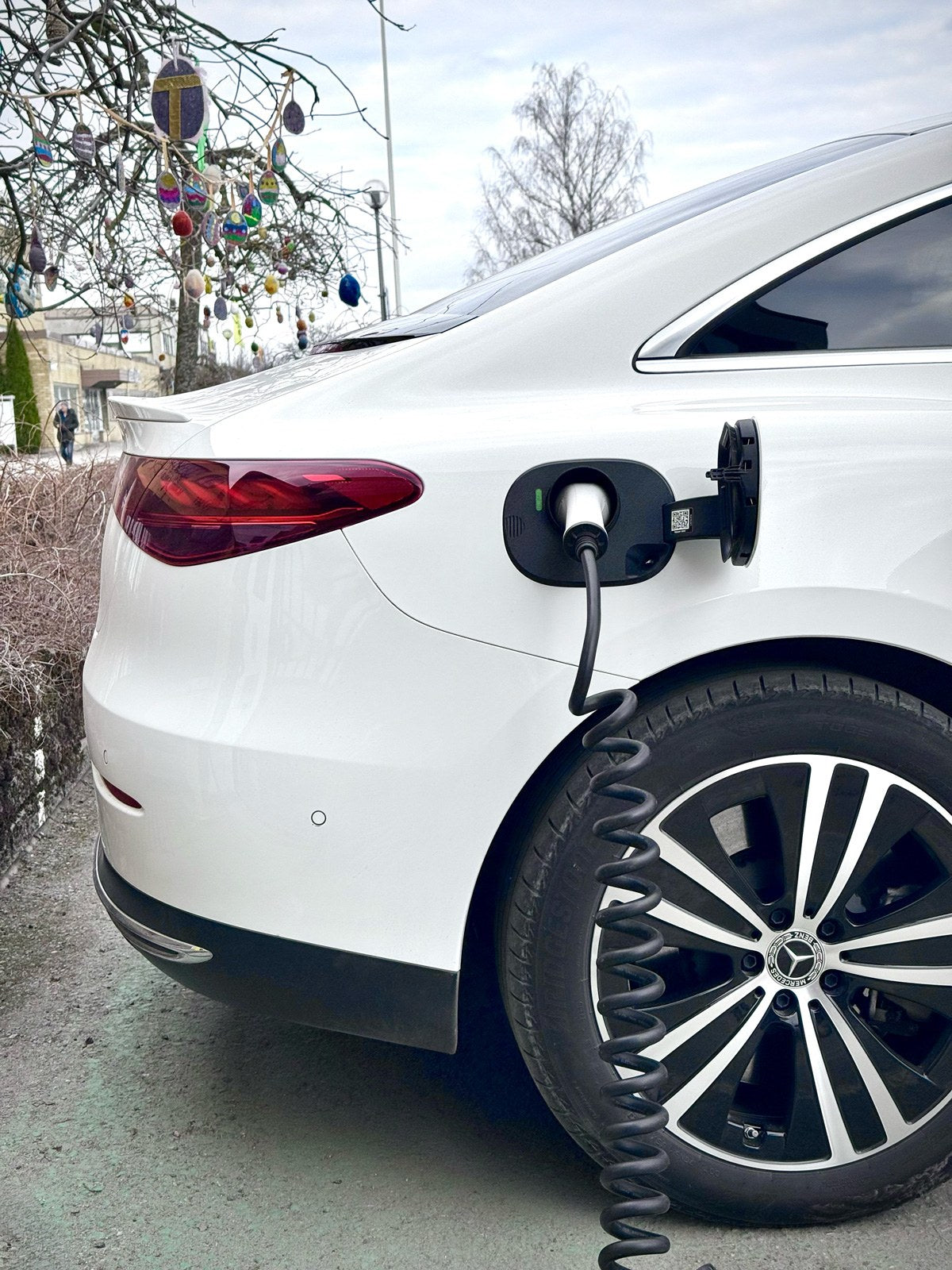 Laadpoortkap voor Mercedes-Benz EQE
