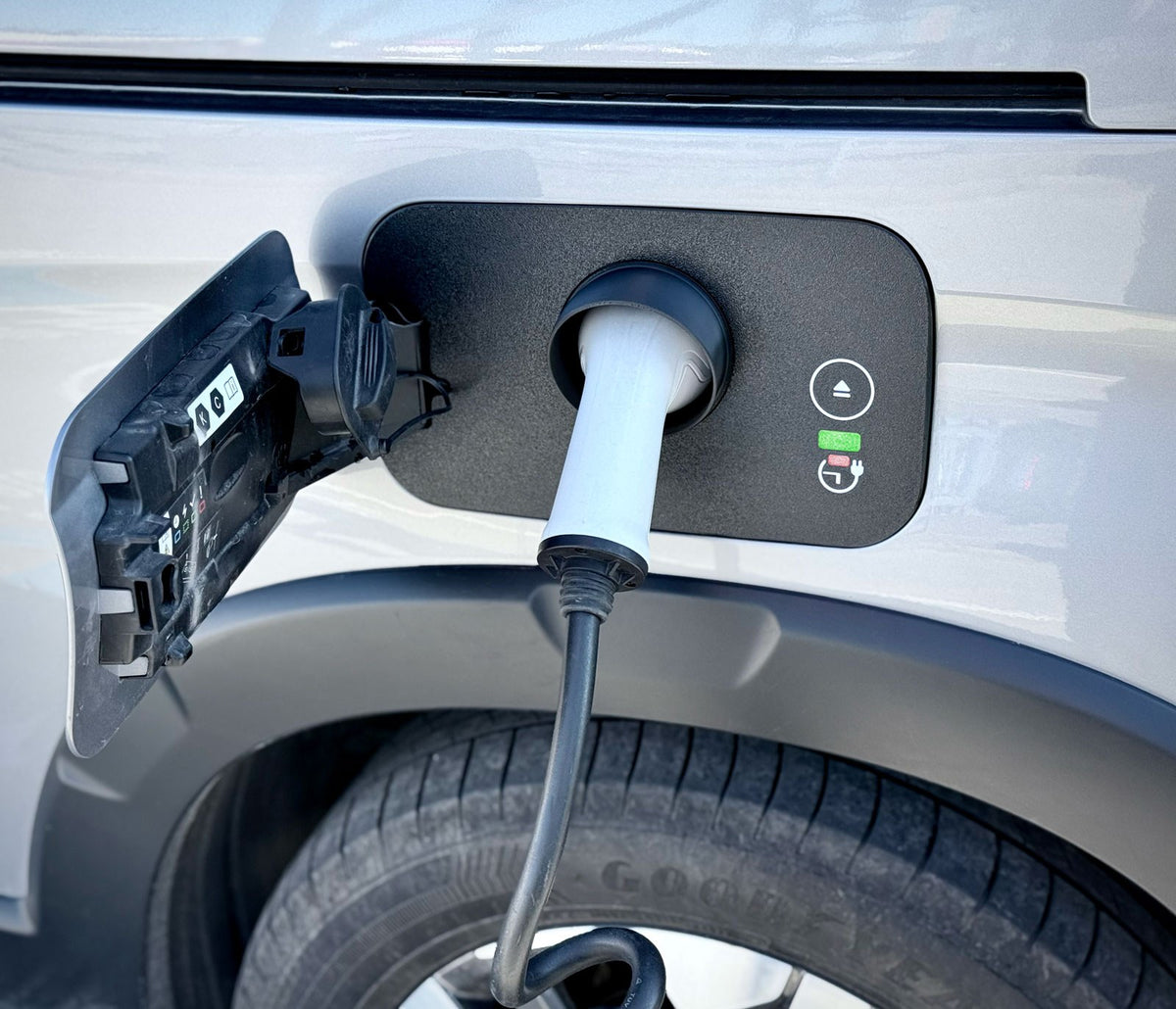 Laadpoortkap voor Peugeot e-Rifter / Citroën ë-Berlingo