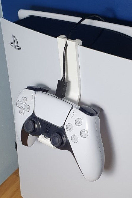 Houder voor PS5-controller en oplaadkabel – opgeruimde opstelling