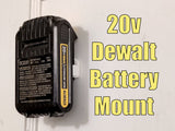 DeWalt 20V slanke accuhouder voor aan de wand
