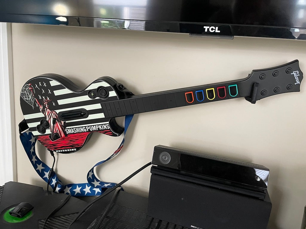 Horizontale wandhouder voor Guitar Hero – zet je gitaar ten toon