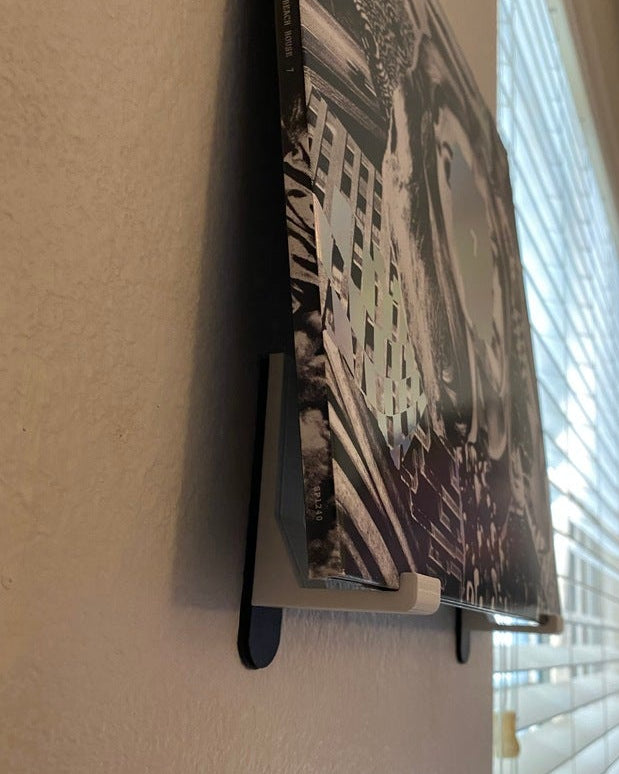 Wandhouder voor vinylplaten – Now Playing-display
