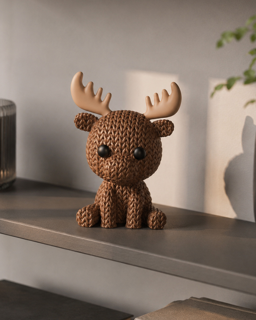 Figuur eland – Scandinavische decoratie voor in huis