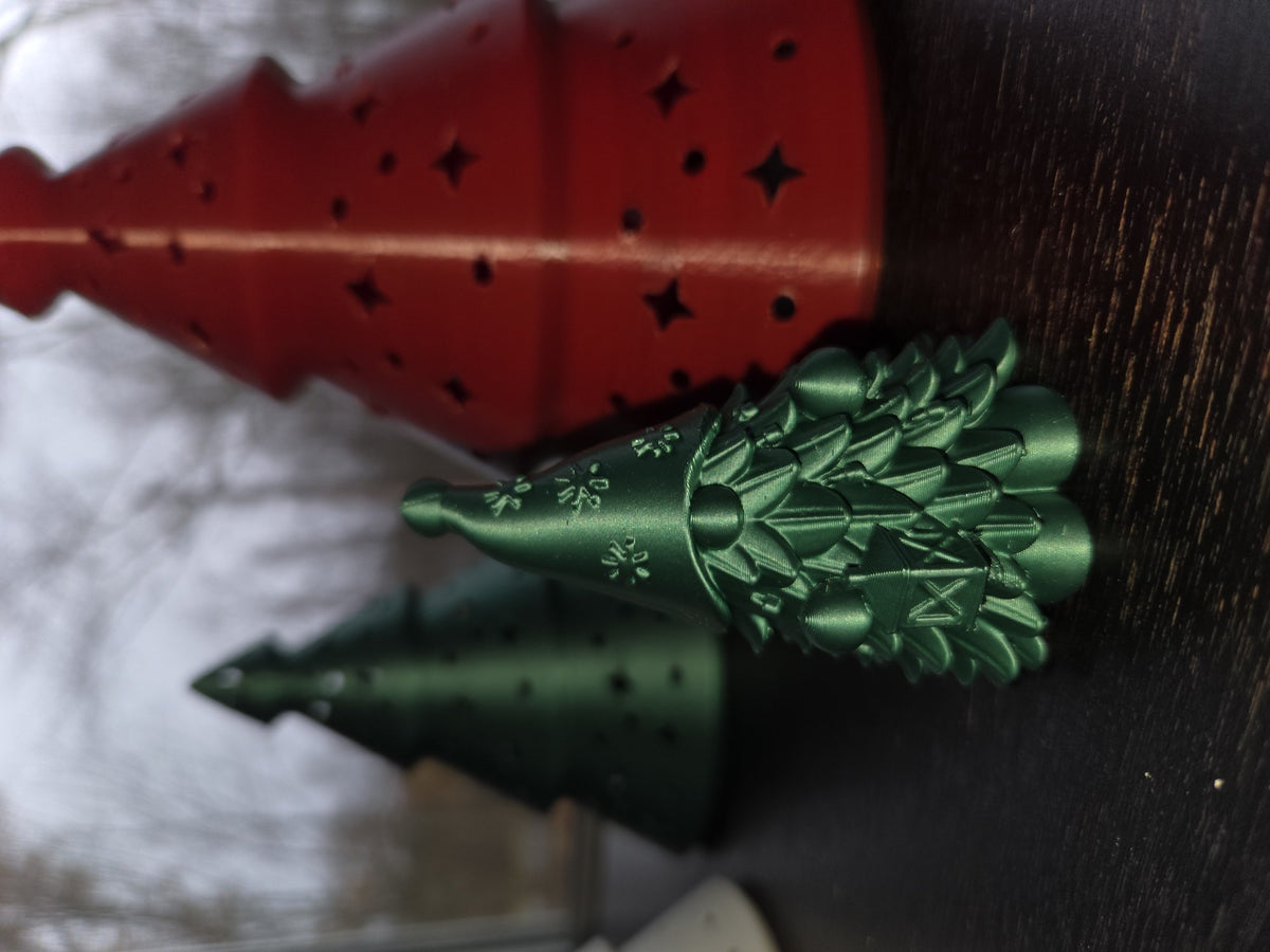 Kabouterfiguurtje in de vorm van een kerstboom – schattig kerstboomkaboutertje