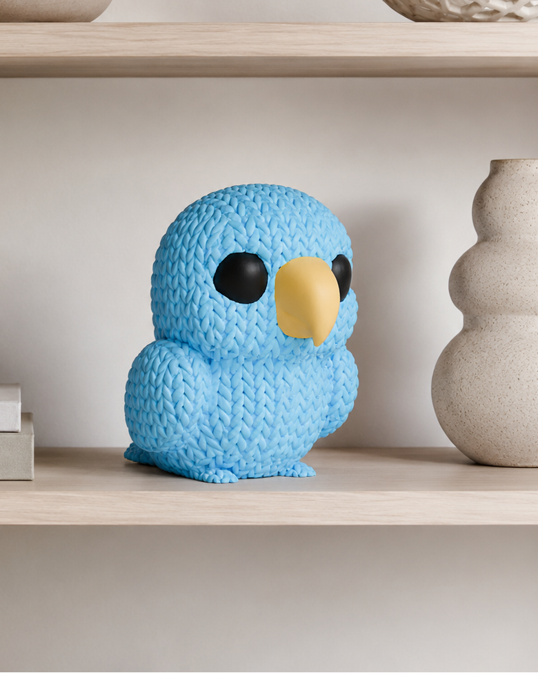 Figuur papegaai – Kleurrijke vogel als woondecoratie