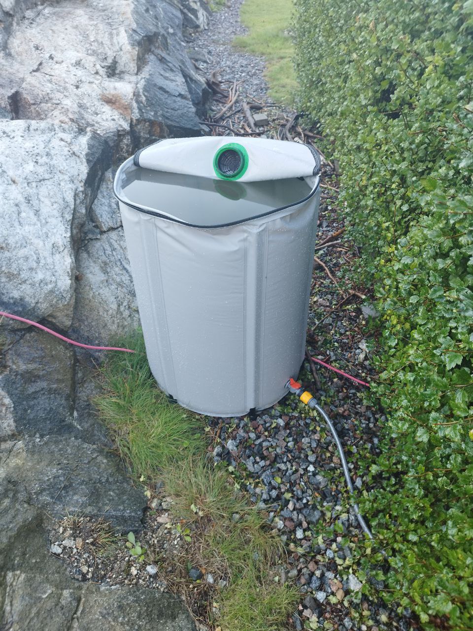 Regenwateropvang voor de regenpijp – adapter om water te geven met zwaartekracht