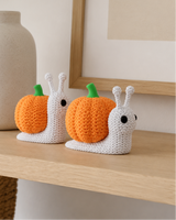 Figuur pompoenslak – Halloweendecoratie