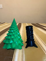 Puzzeldoosje in de vorm van een kerstboom voor kleine cadeautjes