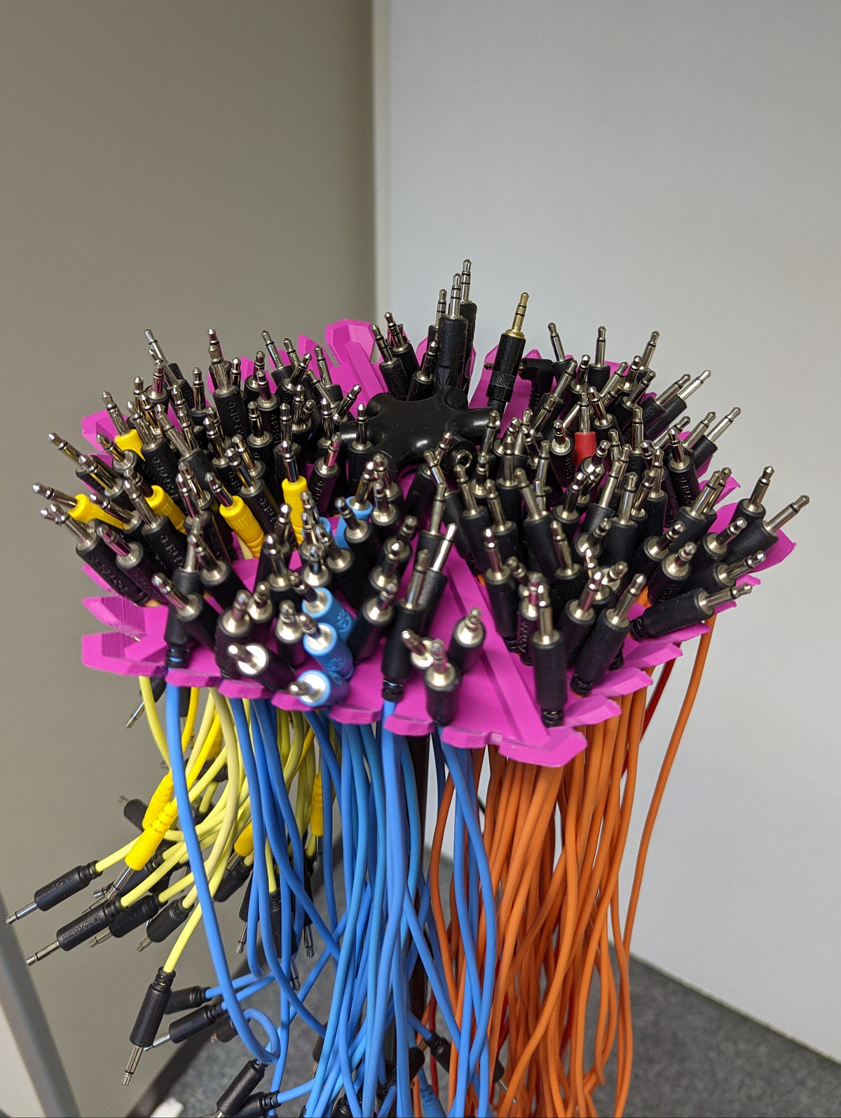 Eurorack-kabelophanging voor microfoonstandaard
